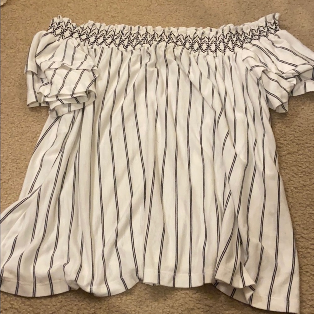 off the shoulder top